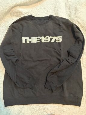 The 1975 Graphic Crewneck Sweatshirt - Black